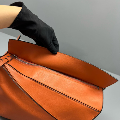 Loewe Medium Puzzle Calfskin Orange