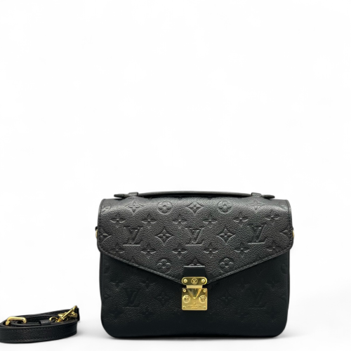 Louis Vuitton Pochette Metis Monogram Empreinte Black