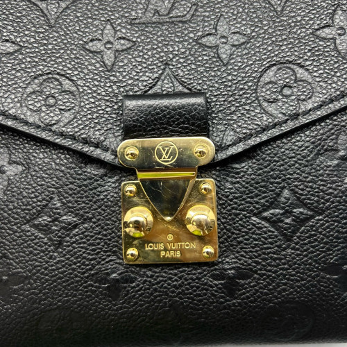 Louis Vuitton Pochette Metis Monogram Empreinte Black