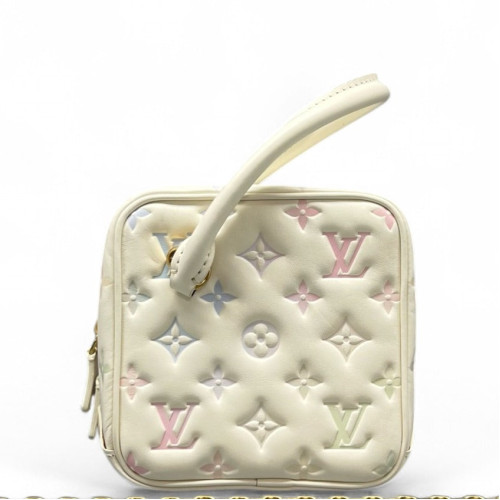 Louis Vuitton Square Bag Monogram Empreinte Dream Cream