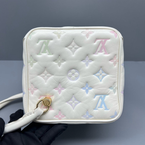 Louis Vuitton Square Bag Monogram Empreinte Dream Cream