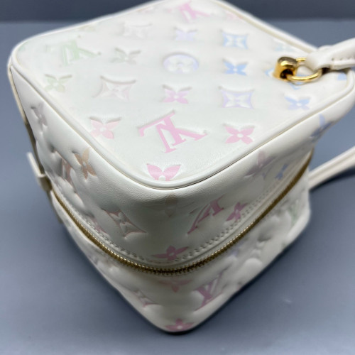 Louis Vuitton Square Bag Monogram Empreinte Dream Cream