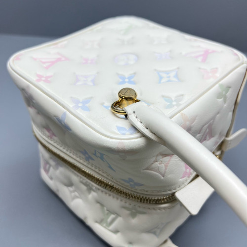Louis Vuitton Square Bag Monogram Empreinte Dream Cream