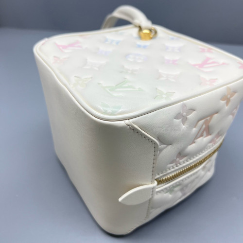 Louis Vuitton Square Bag Monogram Empreinte Dream Cream