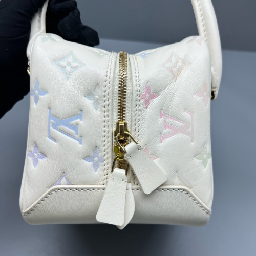 Louis Vuitton Square Bag Monogram Empreinte Dream Cream