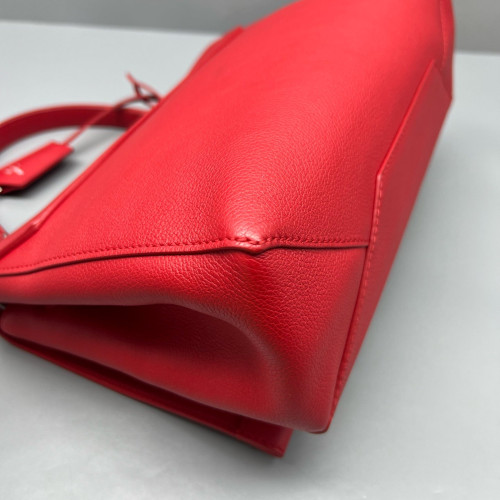 Louis Vuitton Lockme II Top Handle Calfskin Red