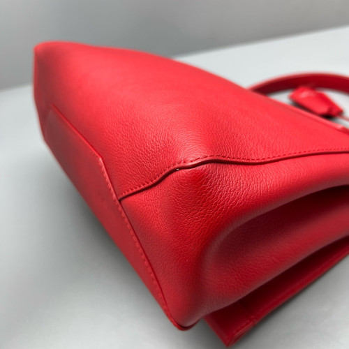 Louis Vuitton Lockme II Top Handle Calfskin Red