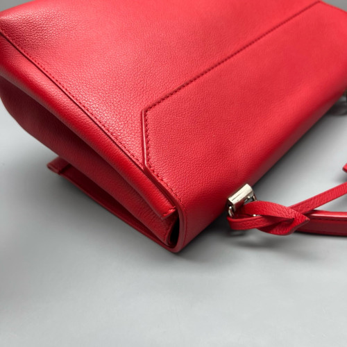 Louis Vuitton Lockme II Top Handle Calfskin Red