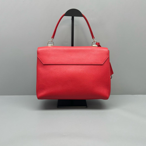 Louis Vuitton Lockme II Top Handle Calfskin Red