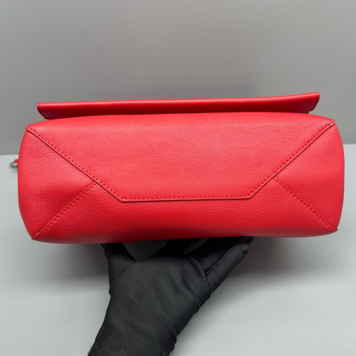 Louis Vuitton Lockme II Top Handle Calfskin Red