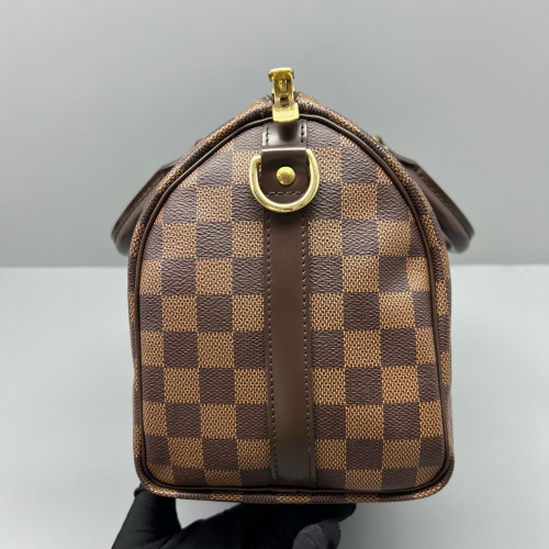 Louis Vuitton Speedy Bandouliere 25 Damier Ebene Brown Louis Vuitton Speedy Bandouliere 25 Damier Ebene Brown