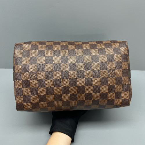 Louis Vuitton Speedy Bandouliere 25 Damier Ebene Brown Louis Vuitton Speedy Bandouliere 25 Damier Ebene Brown