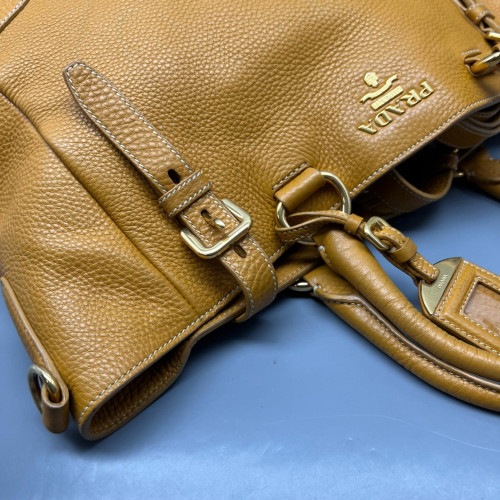Prada Tote Bag Vitello Daino Yellow