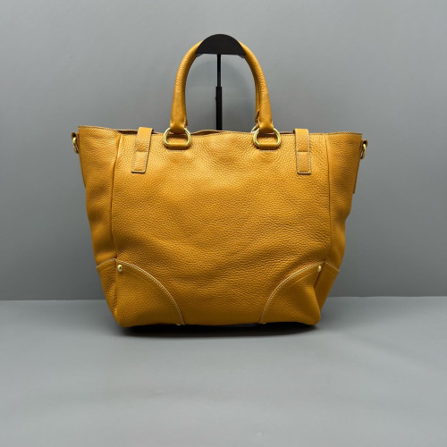 Prada Tote Bag Vitello Daino Yellow