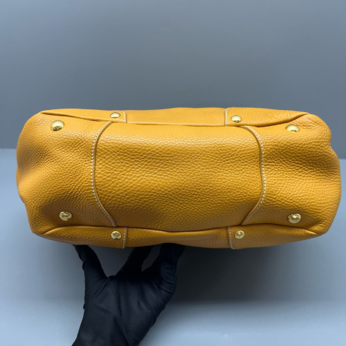 Prada Tote Bag Vitello Daino Yellow