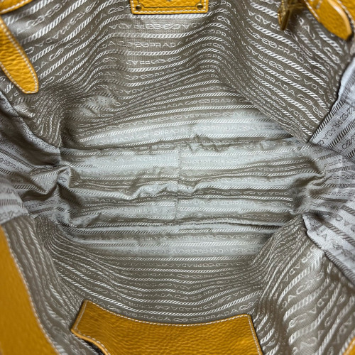 Prada Tote Bag Vitello Daino Yellow