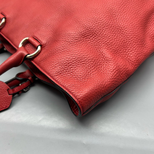 Prada Tote Bag Vitello Daino Red
