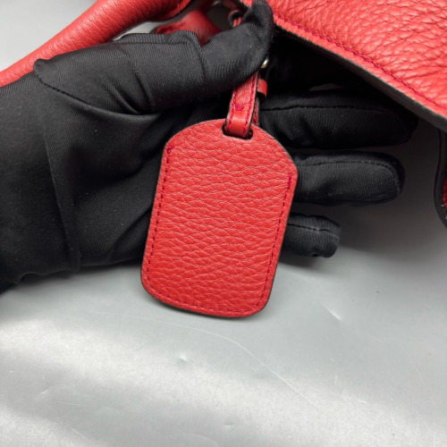 Prada Tote Bag Vitello Daino Red