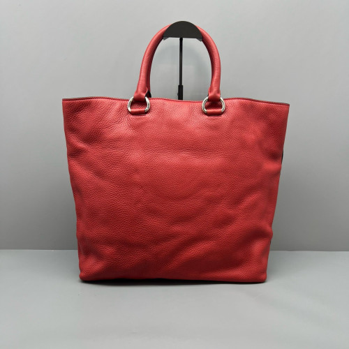 Prada Tote Bag Vitello Daino Red