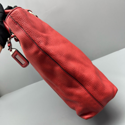 Prada Tote Bag Vitello Daino Red