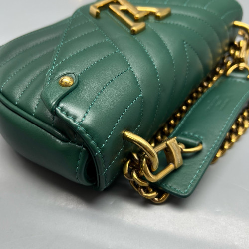 Louis Vuitton New Wave Chain Bag PM Calfskin Green