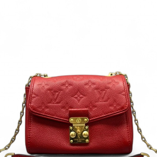 Louis Vuitton Shoulder Bag Monogram Empreinte Red