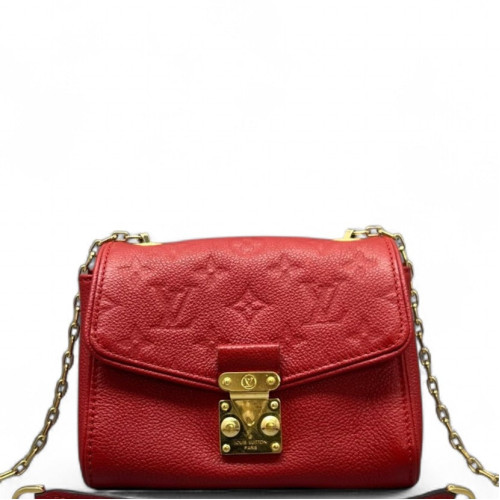 Louis Vuitton Shoulder Bag Monogram Empreinte Red