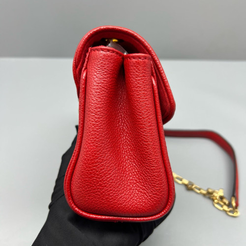 Louis Vuitton Shoulder Bag Monogram Empreinte Red