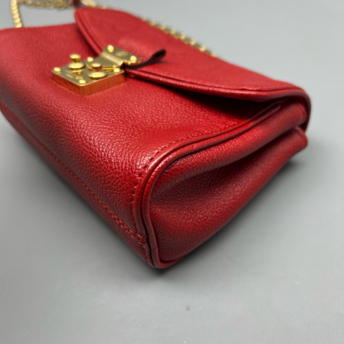 Louis Vuitton Shoulder Bag Monogram Empreinte Red