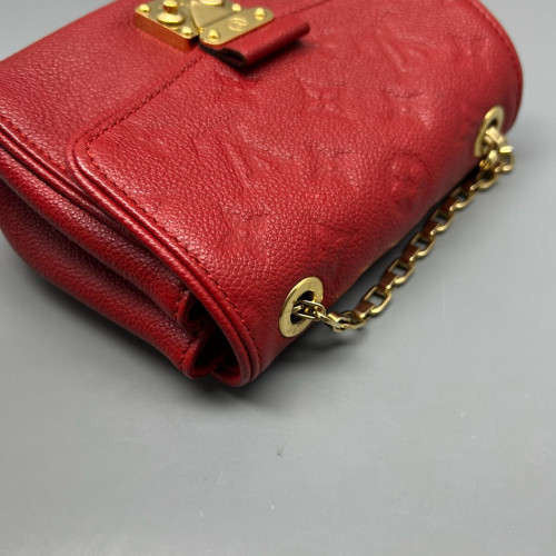Louis Vuitton Shoulder Bag Monogram Empreinte Red