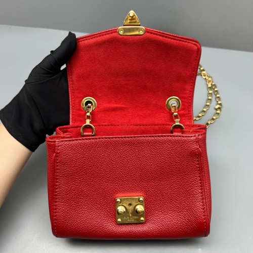 Louis Vuitton Shoulder Bag Monogram Empreinte Red