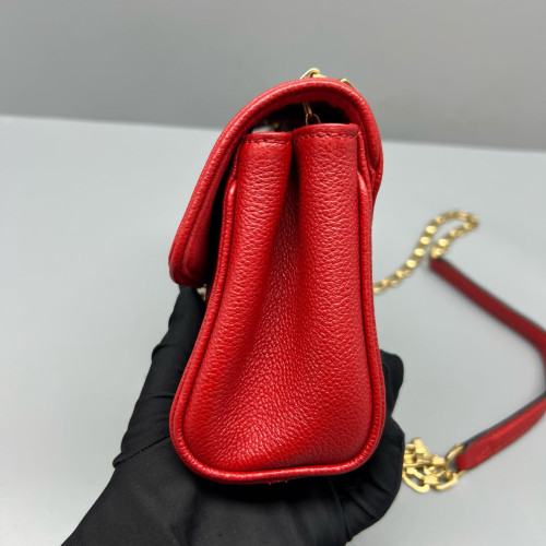 Louis Vuitton Shoulder Bag Monogram Empreinte Red