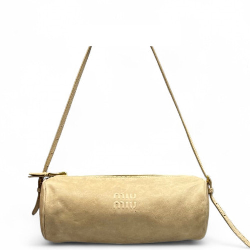 Miu Miu Handbag Calfskin Khaki