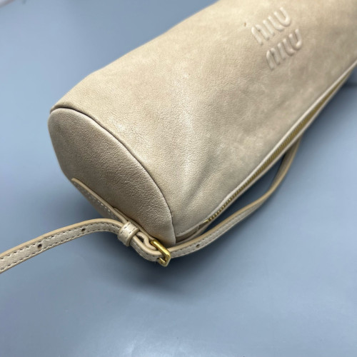 Miu Miu Handbag Calfskin Khaki
