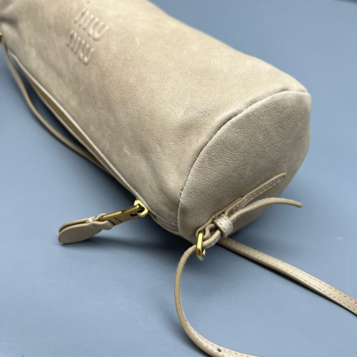 Miu Miu Handbag Calfskin Khaki