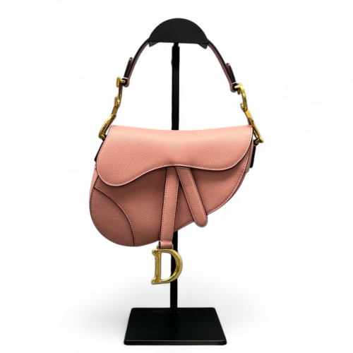 Dior Small Saddle Bag Saffiano Calfskin Pink Dior Small Saddle Bag Saffiano Calfskin Pink