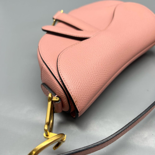 Dior Small Saddle Bag Saffiano Calfskin Pink Dior Small Saddle Bag Saffiano Calfskin Pink
