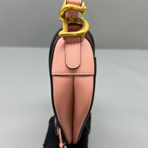 Dior Small Saddle Bag Saffiano Calfskin Pink Dior Small Saddle Bag Saffiano Calfskin Pink