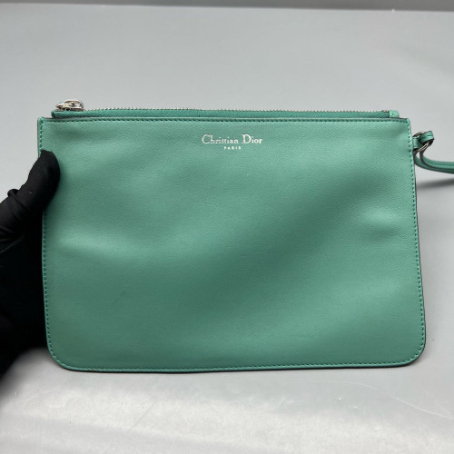 Dior Large Diorissimo Tote Calfskin Green Fuchsia