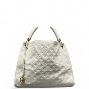 Louis Vuitton Artsy MM Monogram Empreinte White