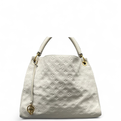 Louis Vuitton Artsy MM Monogram Empreinte White