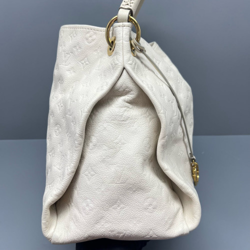 Louis Vuitton Artsy MM Monogram Empreinte White