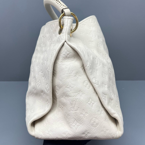 Louis Vuitton Artsy MM Monogram Empreinte White