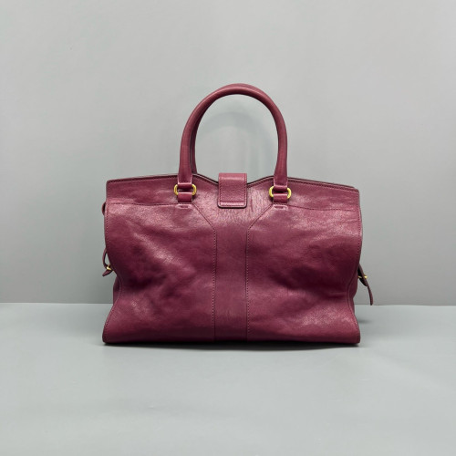 Yves Saint Laurent Medium Cabas Chyc Calfskin Azalea