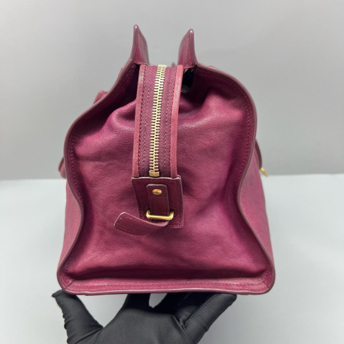 Yves Saint Laurent Medium Cabas Chyc Calfskin Azalea
