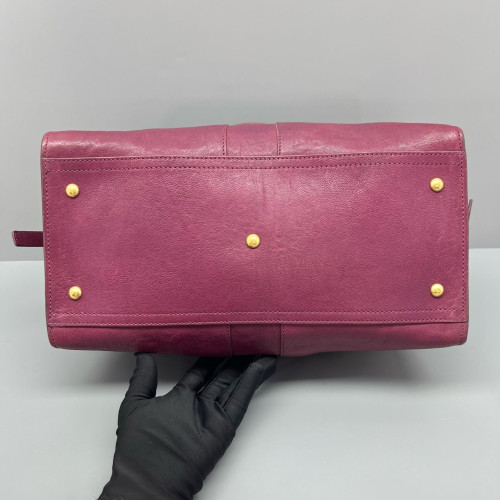 Yves Saint Laurent Medium Cabas Chyc Calfskin Azalea