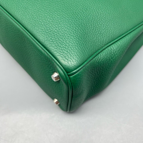 Dior Large Diorissimo Tote Grained Calfskin Green