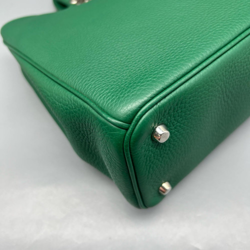 Dior Large Diorissimo Tote Grained Calfskin Green