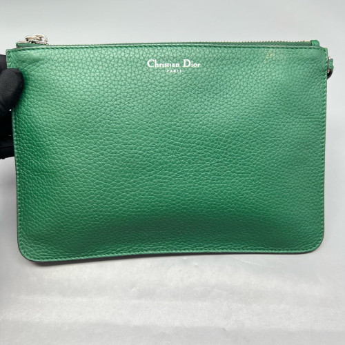 Dior Large Diorissimo Tote Grained Calfskin Green