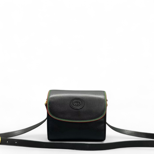 Gucci Box Bag Grained Calfskin Black Gucci Box Bag Grained Calfskin Black